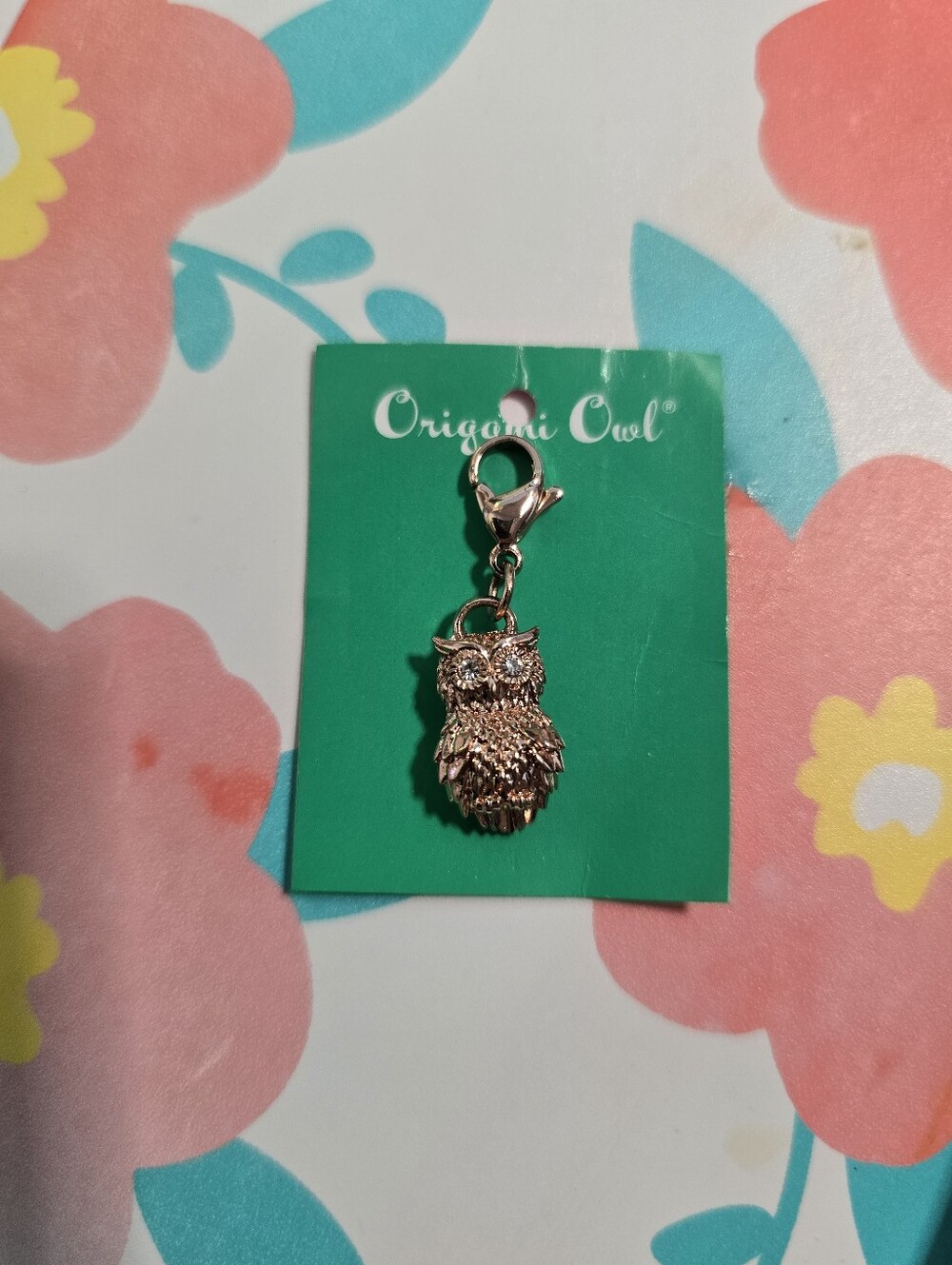 Rare owl charm